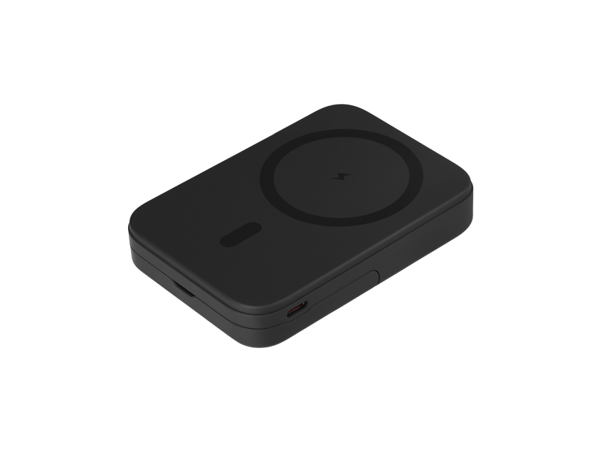 Внешний аккумулятор Union PD 10000mAh с функцией беспроводной зарядки 15W, черный