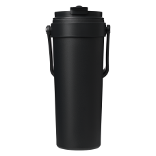 Термокружка вакуумная Solo, черная