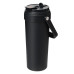 Термокружка вакуумная Solo, черная