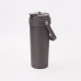 Термокружка вакуумная Solo, серая