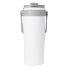 Термокружка вакуумная Solo, белая