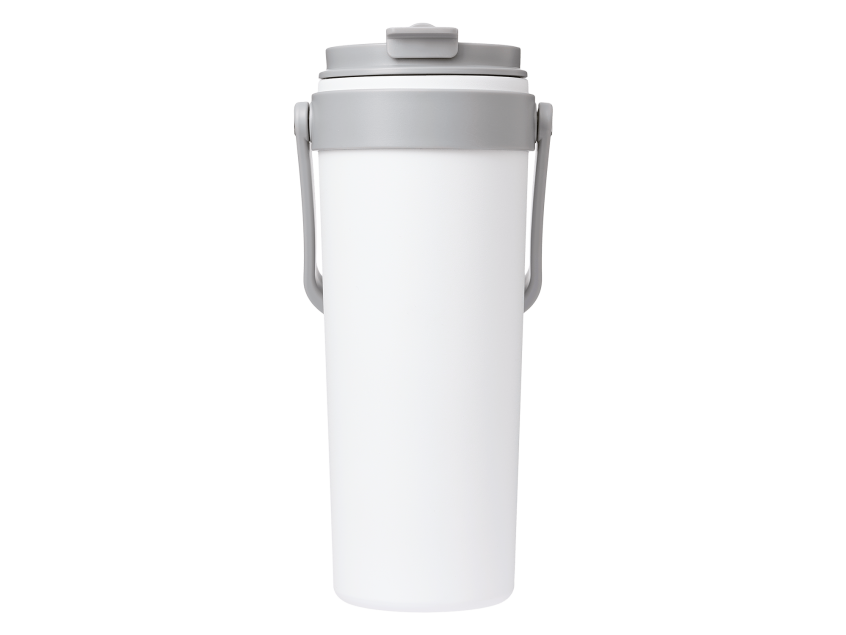 Термокружка вакуумная Solo, белая