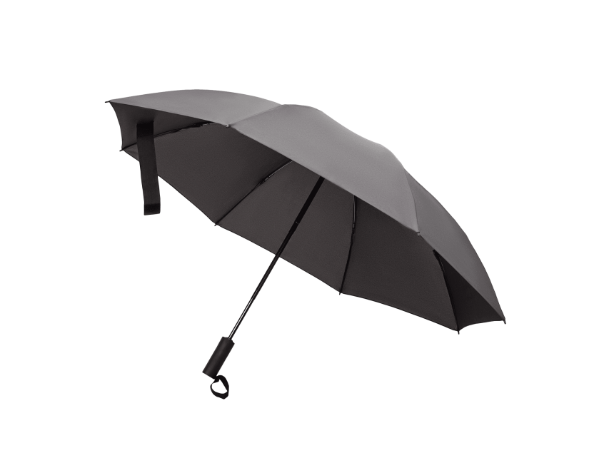 Зонт обратного сложения Olymp, серый