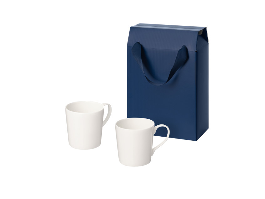 Подарочный набор Siena в коробке-пакете (две фарфоровых кружки)