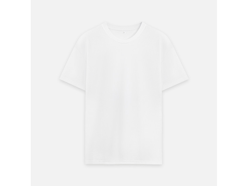 Футболка унисекс премиум AURA, 100% хлопок 200гр. белый, размер 3XL/4XL