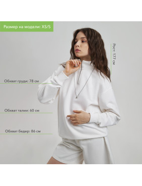 Толстовка на молнии унисекс FLOW, зеленая