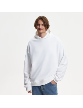 Худи оверсайз унисекс Фьюжн (Fusion), белый, размер 2XS