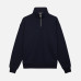 Толстовка на молнии унисекс Флоу (Flow), темно-синяя, размер 5XL/6XL