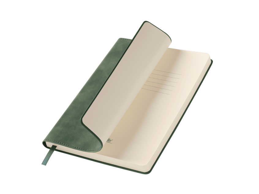 Ежедневник Верона (Verona) недатированный, зеленый (без упаковки, без стикера)