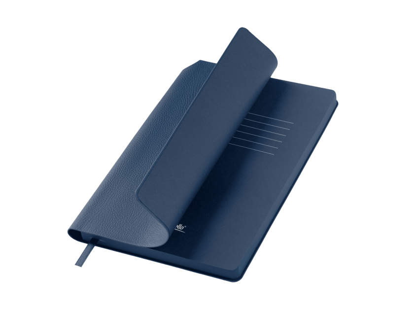 Ежедневник Молто (Molto) недатированный, синий (без упаковки, без стикера)