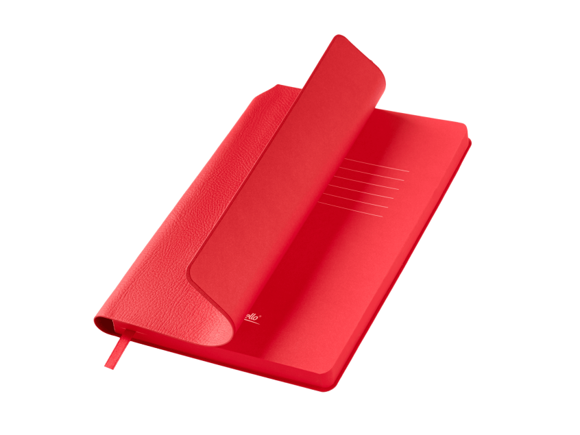 Ежедневник Молто (Molto) недатированный, красный (без упаковки, без стикера)