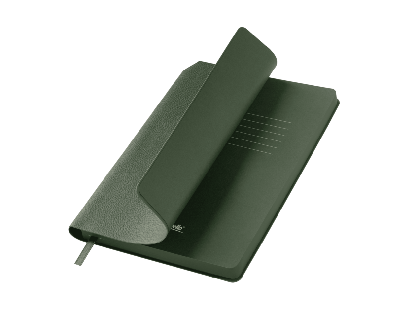 Ежедневник Молто (Molto) недатированный, зеленый (без упаковки, без стикера)