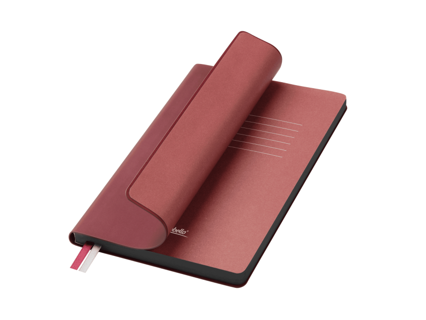 Ежедневник Мун Ривер (Moon River) недатированный, бургунди (без упаковки, без стикера)