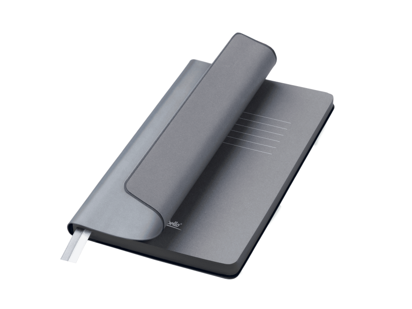 Ежедневник Мун Ривер (Moon River) недатированный, стальной (без упаковки, без стикера)