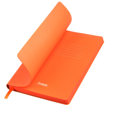Ежедневник Латте (Latte NEW) недатированный, оранжевый/оранжевый (без упаковки, без стикера)