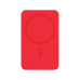Внешний аккумулятор Ларго PD (Largo PD) 5000mAh с функцией беспроводной зарядки 15W, красный