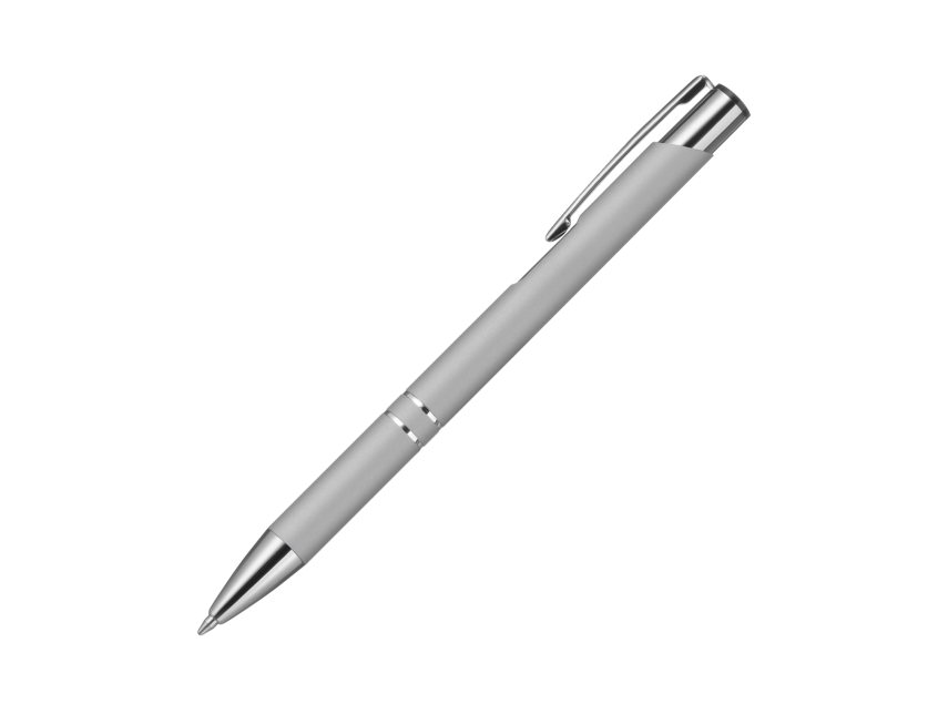 Шариковая ручка Альфа (Alpha), серебряная