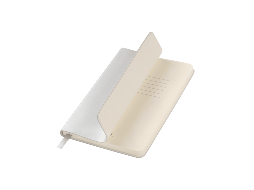 Ежедневник Спарк мини (Spark mini) A6 недатированный, серебряный