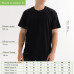Футболка унисекс Крис (Kris), 150 гр., черная, размер XL