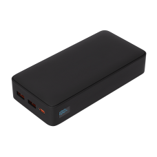 Внешний аккумулятор с подсветкой Анкор Плюс PD (Ancor PD Plus) 20000 mAh, черный Внешний аккумулятор с подсветкой Анкор Плюс PD (Ancor PD Plus) 20000 mAh, черный