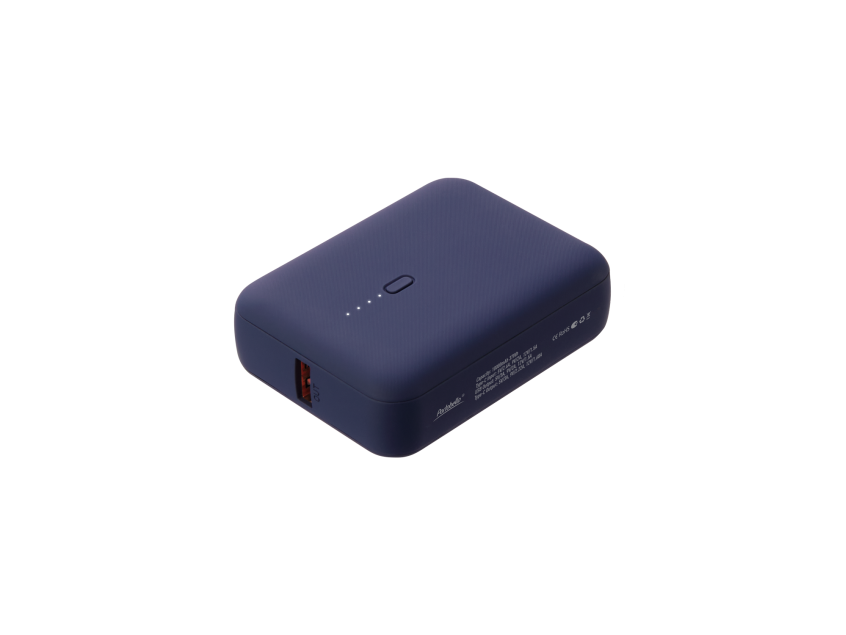 Внешний аккумулятор с функцией быстрой зарядки Формула (Formula) 10000 mAh, синий