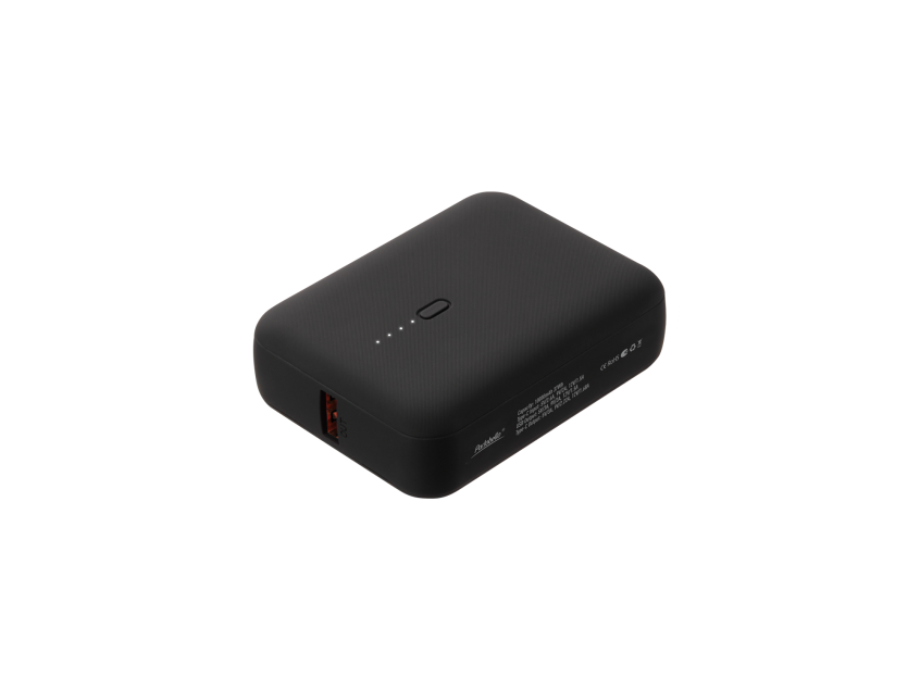 Внешний аккумулятор с функцией быстрой зарядки Формула (Formula) 10000 mAh, черный