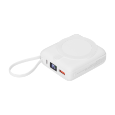 Внешний аккумулятор с подсветкой Риттер PD (Ritter PD) 10000mAh с функцией беспроводной зарядки 15W, черный