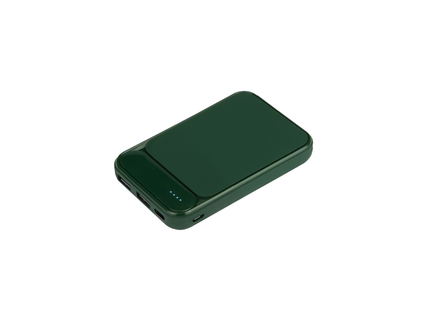 Внешний аккумулятор с подсветкой Старлайт PB (Starlight PB) 5000 mAh, зеленый