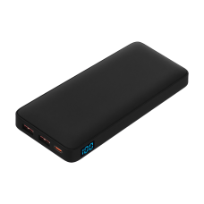 Внешний аккумулятор с подсветкой Анкор Плюс PD (Ancor PD Plus)10000 mAh, черный