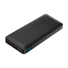 Внешний аккумулятор с цветной подсветкой Анкор Макс Плюс PD (Ancor PD Max Plus) 10000 mAh, черный Внешний аккумулятор с цветной подсветкой Анкор Макс Плюс PD (Ancor PD Max Plus) 10000 mAh, черный