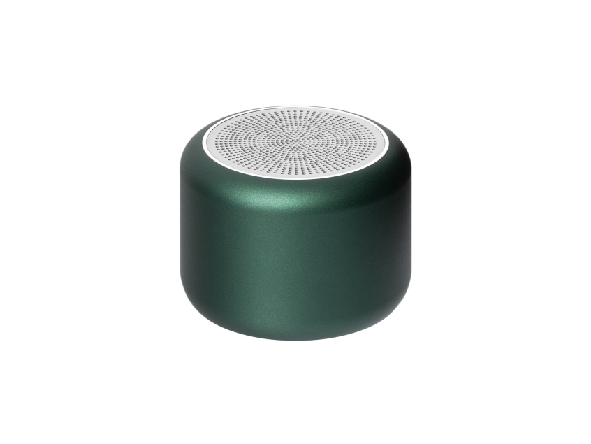 Беспроводная колонка Пэшн (Passion) 80dB 600 mAh (Bluetooth 5.0), зеленая