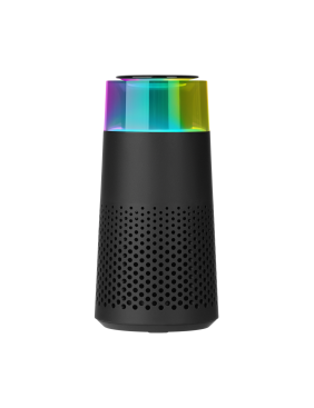 Очиститель воздуха с подсветкой Пьюр (Pure), черный