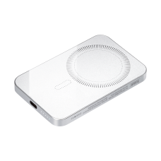 Внешний аккумулятор Артекс PD (Artex PD) 5000mAh с функцией беспроводной зарядки 15W, серебряный