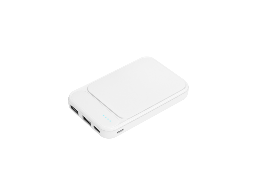 Внешний аккумулятор с подсветкой Старлайт PB (Starlight PB) 5000 mAh, белый