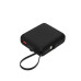 Внешний аккумулятор с подсветкой Риттер PD (Ritter PD) 10000mAh с функцией беспроводной зарядки 15W, черный