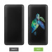 Внешний аккумулятор с цветной подсветкой Анкор Макс Плюс PD (Ancor PD Max Plus) 10000 mAh, черный