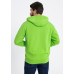 Толстовка мужская STAN с капюшоном на молнии футер с начёсом 280, 17, Ярко-зелёный