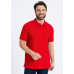 Рубашка поло унисекс хлопок 100%, 185, 04B, Красный