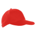 Бейсболка STAN 5 клиньев хлопок 330, 01, Красный