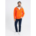 Толстовка мужская STAN с капюшоном на молнии футер с начёсом 280, 17, Оранжевый
