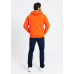 Толстовка мужская STAN с капюшоном на молнии футер с начёсом 280, 17, Оранжевый