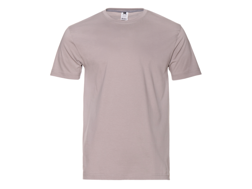 Футболка унисекс без бокового шва STAN хлопок 160, 02, Светло-серый