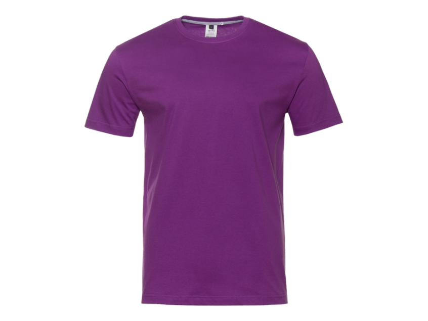 Футболка унисекс без бокового шва STAN хлопок 160, 02, Фиолетовый
