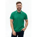 Рубашка поло унисекс STAN с окантовкой хлопок/полиэстер 185, 04T, Зелёный