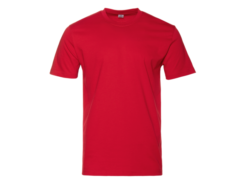 Футболка мужская STAN хлопок 180, 08, Красный