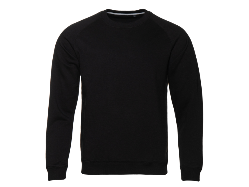 Свитшот унисекс STAN футер с начёсом 260, 53, Чёрный