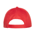 Бейсболка STAN 5 клиньев полиэстер 150, 10P, Красный