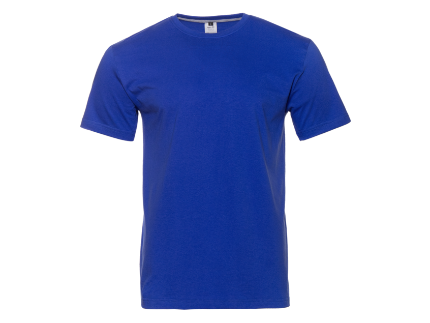 Футболка унисекс без бокового шва STAN хлопок 160, 02, Синий