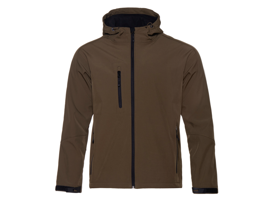 Куртка софтшелл softshell мужская STAN 340, 71N, Хаки