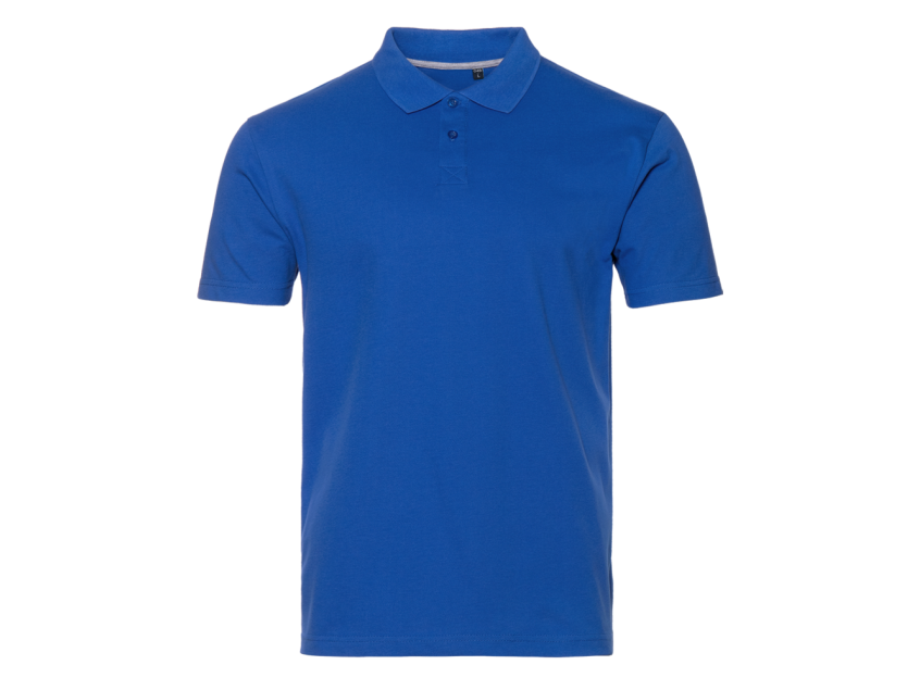 Рубашка поло унисекс хлопок 100%, 185, 04B, Синий